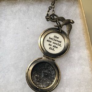 Locket necklace